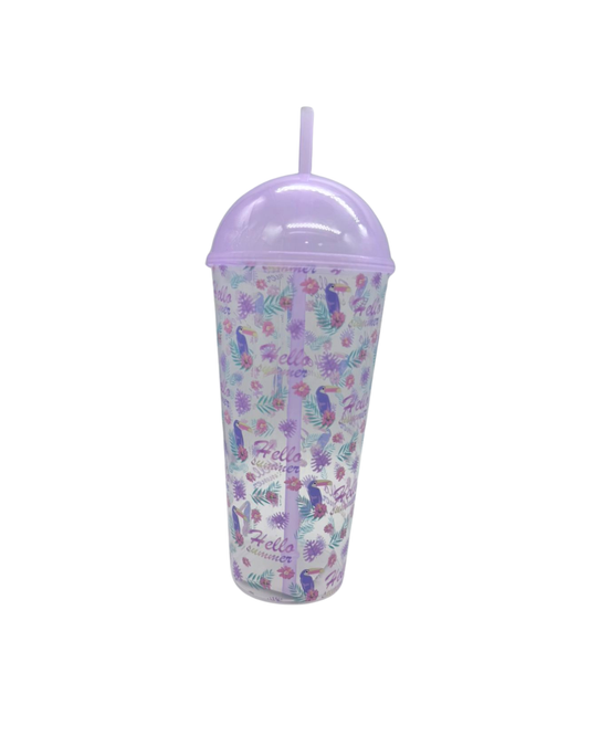VASO VERANO C/T Y POPOTE GM674-3H-29