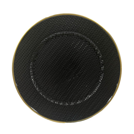 PLATO BASE NEGRO GZ-4487