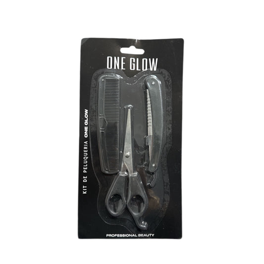 JUEGO DE PELUQUERIA ONE GLOW BE1538-D2