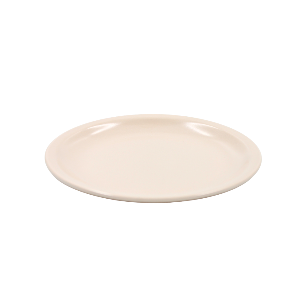 PLATO PASTELERO 13.5CM MELAMINA BEIGE