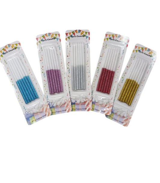 VELA GLITTER 6PZAS GZ-7040