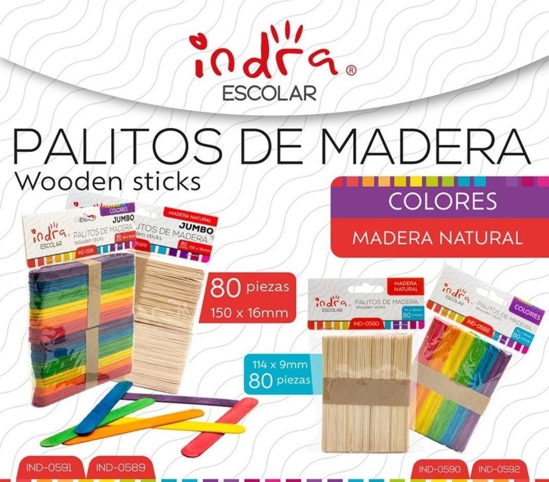 PALITOS DE MADERA