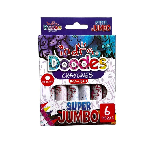 CRAYONES SUPER JUMBO 6 PZAS IND-0520