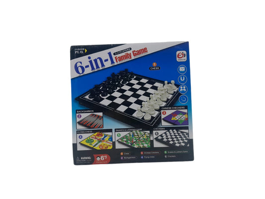 JUEGO DE MESA 6 EN 1 GM1053-5D-245