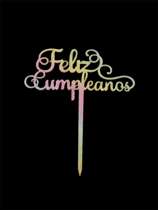 CAKE TOPPER FELIZ CUMPLEAÑOS GZ-8986