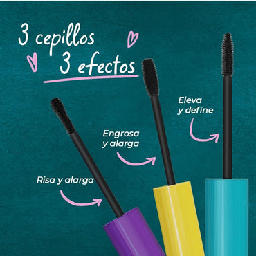 MASCARA OMG RB BY APPLE ENGROSA Y ALARGA