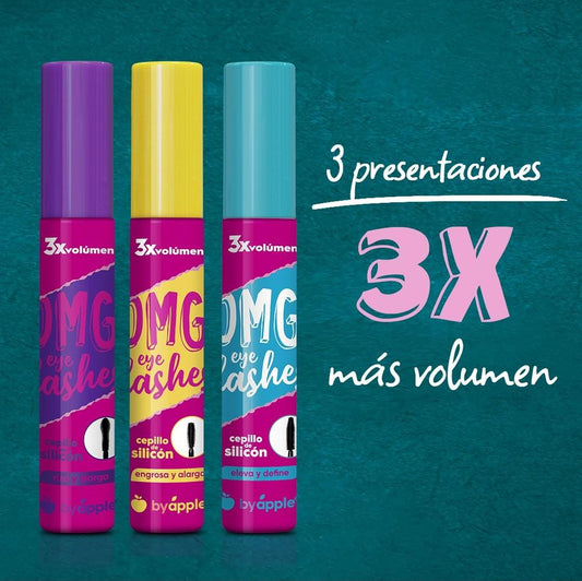 MASCARA OMG RB BY APPLE ENGROSA Y ALARGA