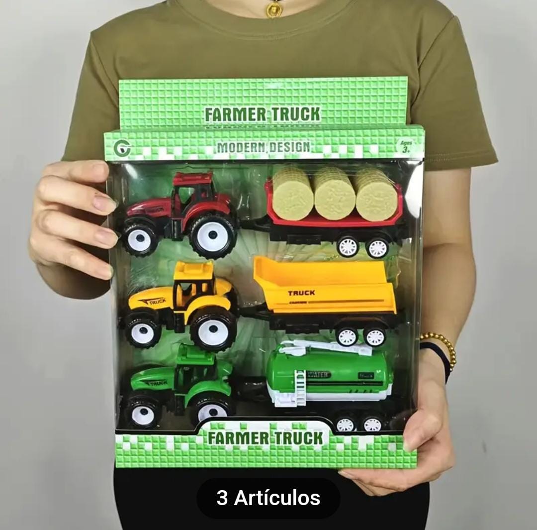 TRACTOR GRANJA 3PZAS