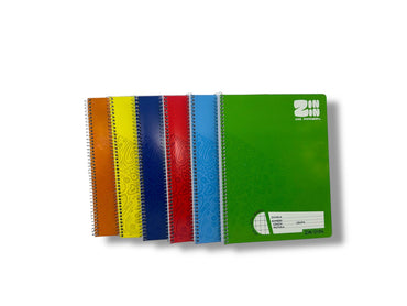 LIBRETA C/ESPIRAL PROFESIONAL CUADRO GDE 100 HOJAS ZIN-0134