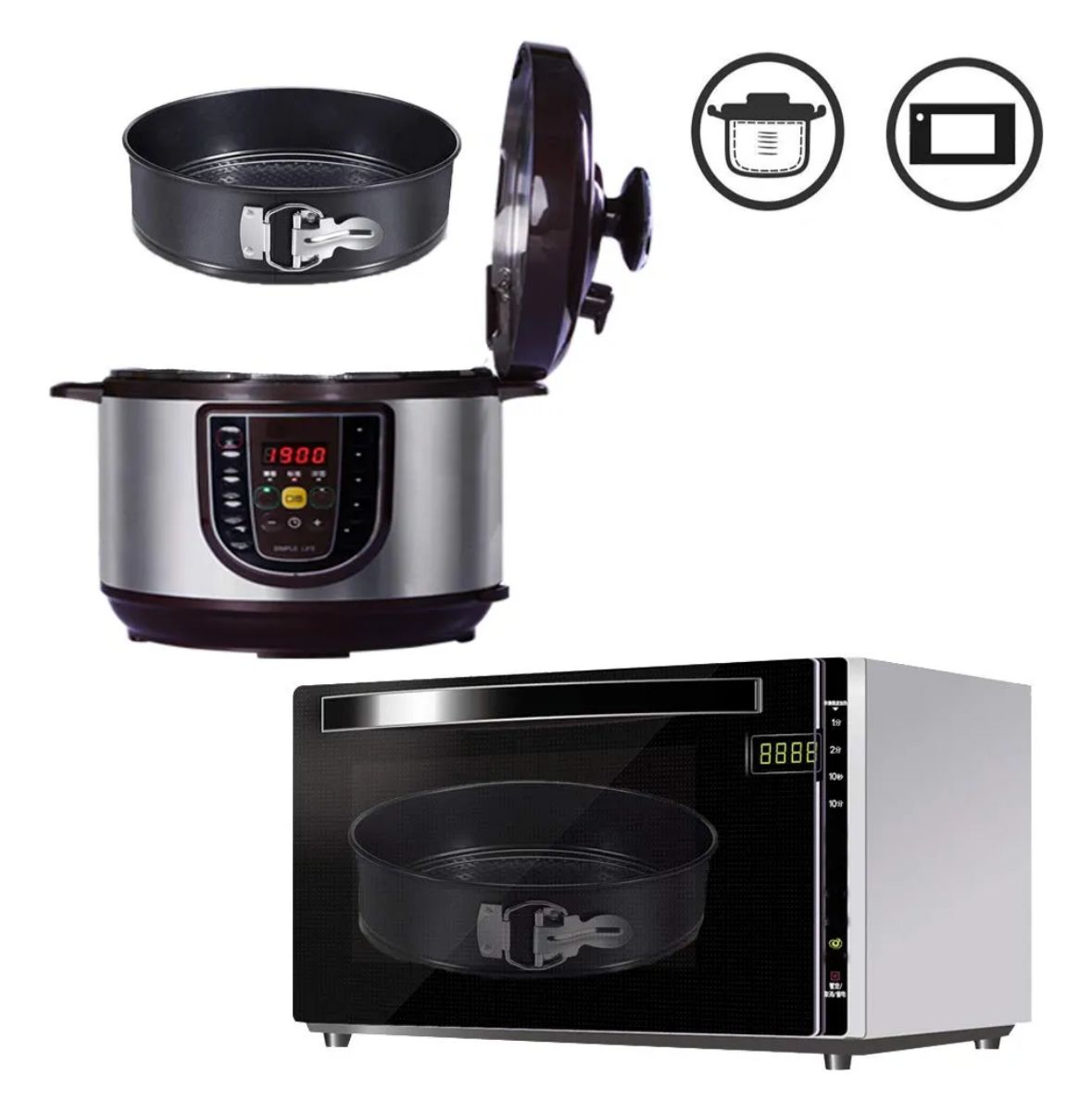 MOLDE REDONDO DESMONTABLE 3 PZAS GM1292-3H-2