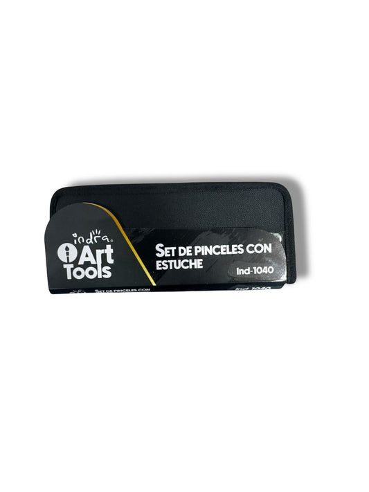 SET DE PINCELES C/ESTUCHE IND-1040