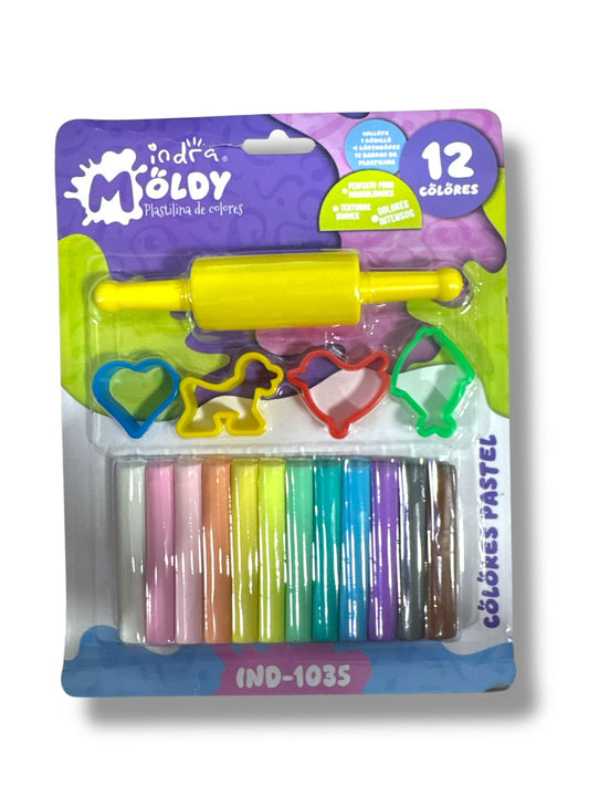 SET DE PLASTILINA MOLDY IND-1035