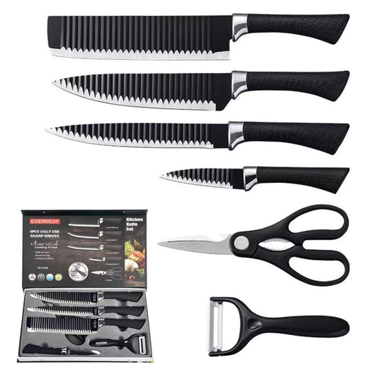 JUEGO DE CUCHILLOS 6 PCS GM127-20H-83