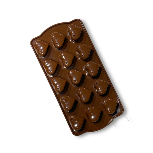 MOLDE DE SILICON CORAZON MINI GM127-20H-112