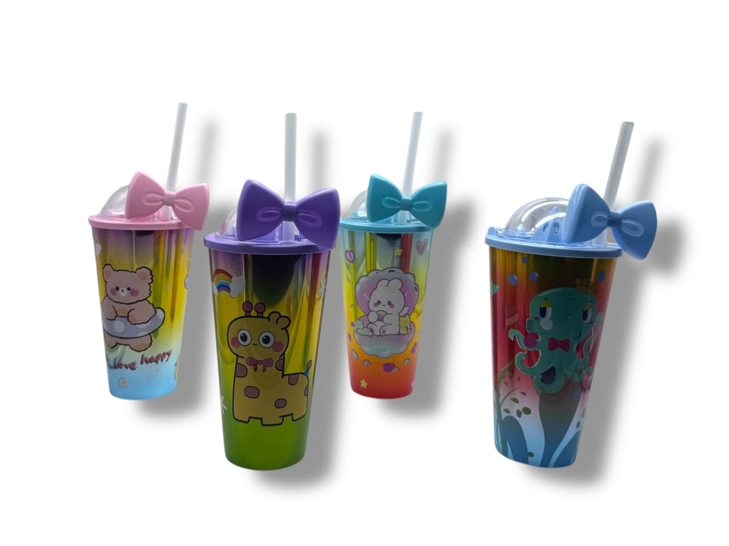 VASO METALIZADO C/T EXPRIMIDOR Y POPOTE GM674-3H-24