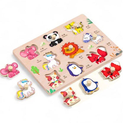 ROMPECABEZA DE ENCAJE FRUTAS-ANIMALES GM1326-1E-20