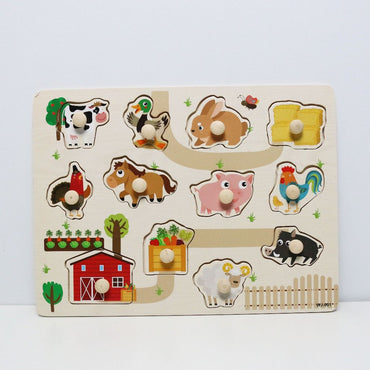 ROMPECABEZA DE ENCAJE FRUTAS-ANIMALES GM1326-1E-20