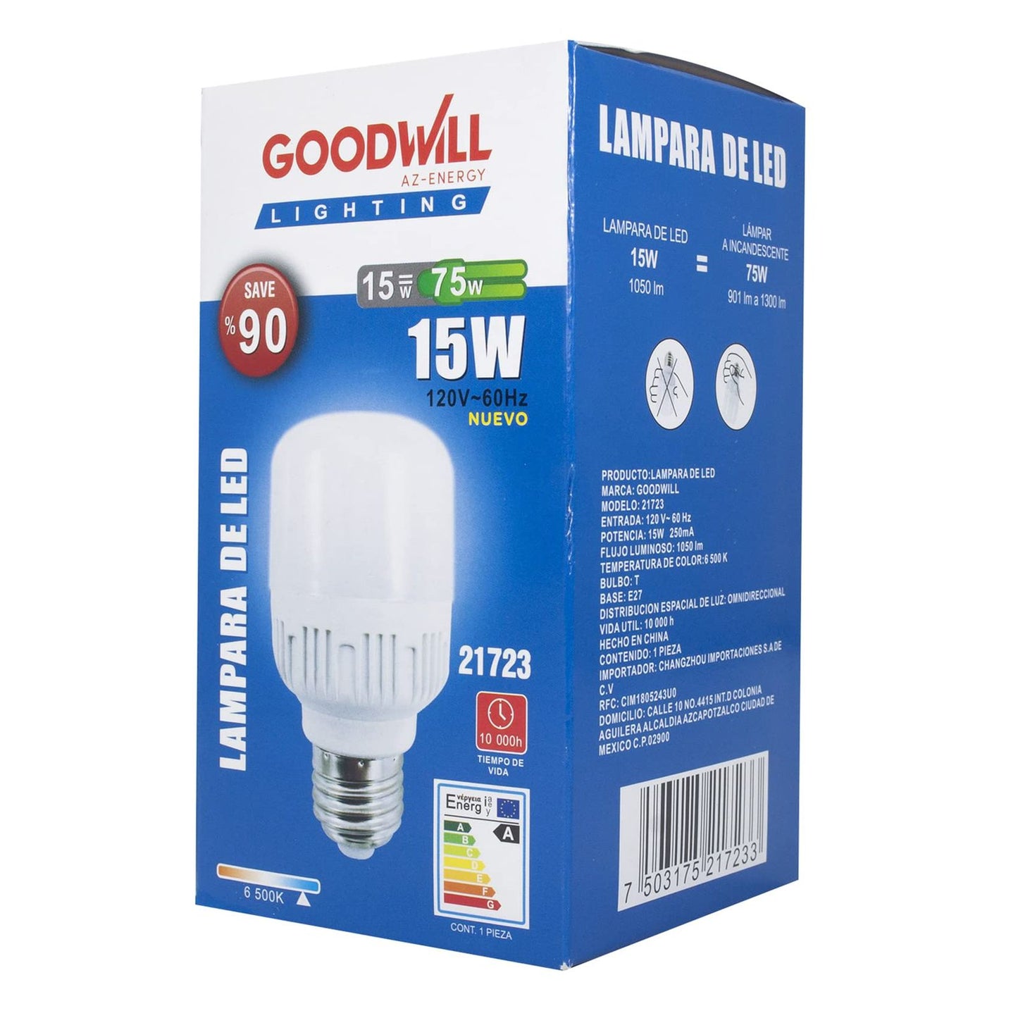 FOCO DE LED 15W 21723