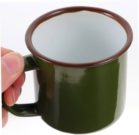 TAZA DE PELTRE COLOR VERDE