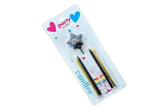 VELA ESTRELLA FELIZ CUMPLEAÑOS GM743-1H-9