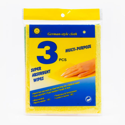 PAÑOS DE LIMPIEZA MULTIUSOS 3 PZAS GM1339-1H-11