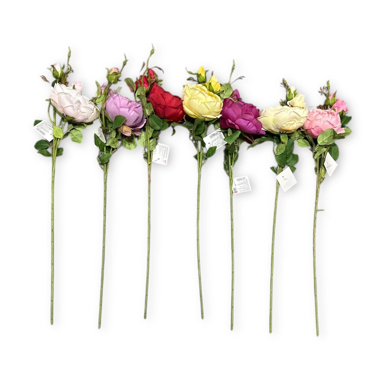 VARA CON 2 ROSAS 1 BOTON GM569-1H-5