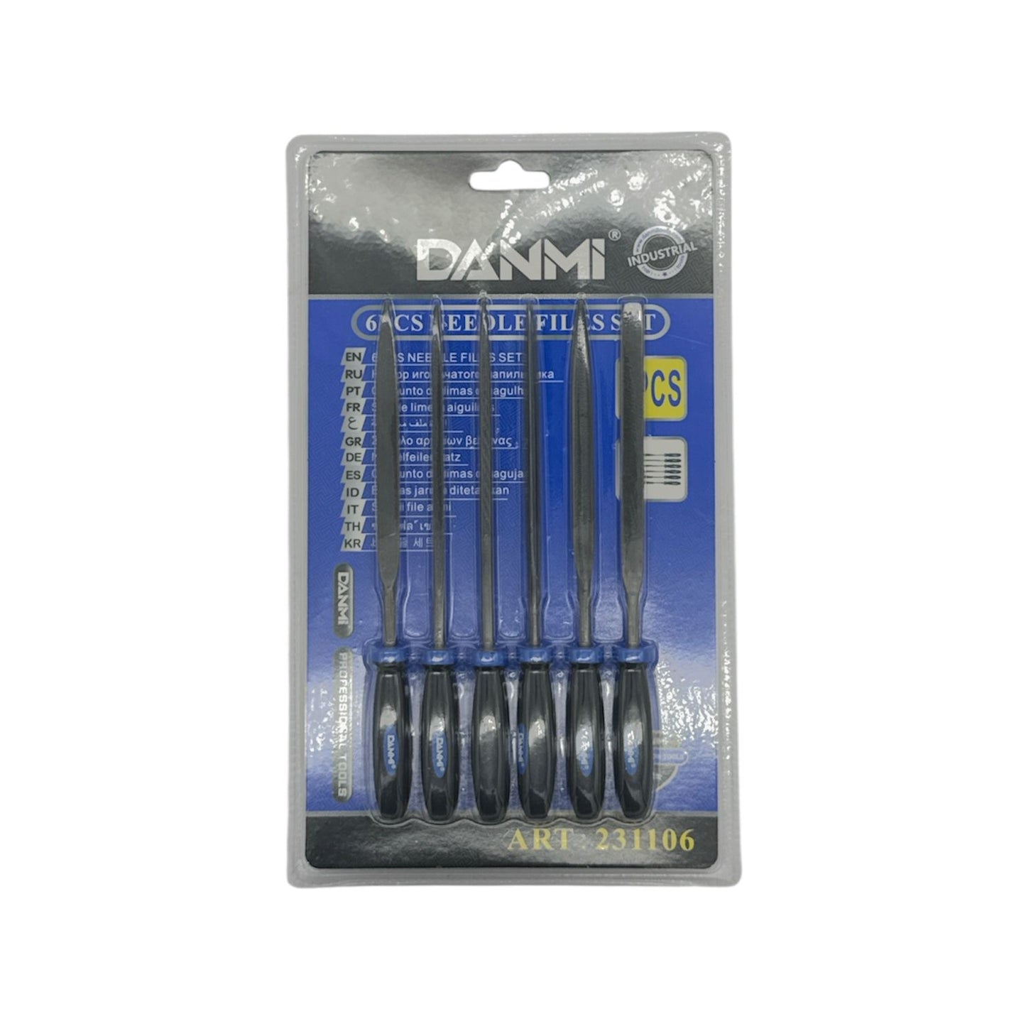 JUEGO DE 6 LIMAS GM574-1G-22