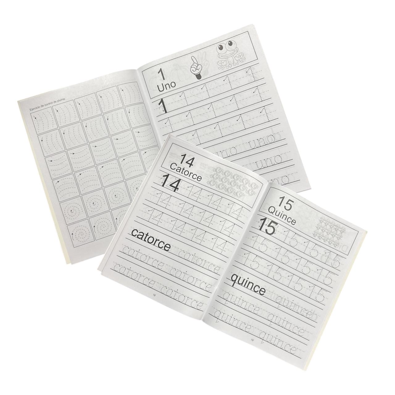 LIBRO TRASADO DE NUMERO P/NIÑOS GM576-1H-8