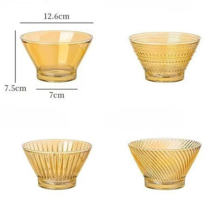 SET DE RECIPIENTE P/ POSTRES 4 PZAS GM1296-2A-63