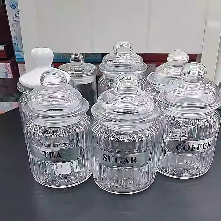 SET DE RECIPIENTES C/ TAPA COFFE/TEA/SUGAR GM1296-2A-57