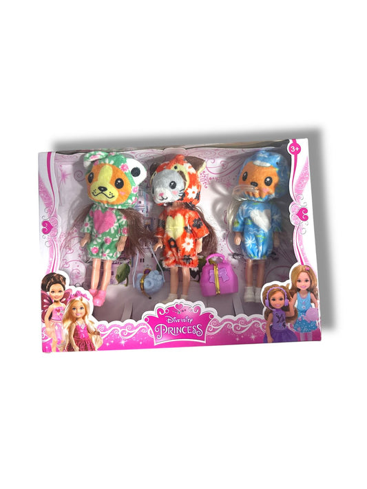 MUÑECAS PRINCESS C/ACCESORIOS TS32689
