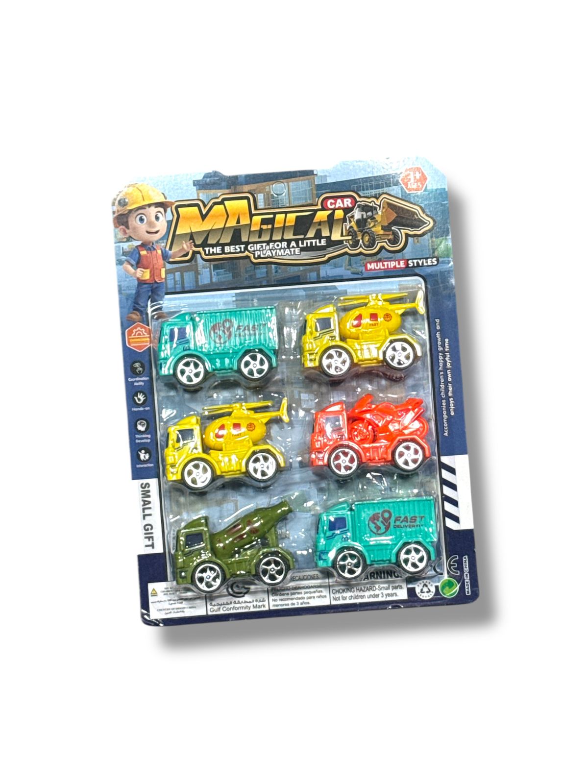 SET DE CARROS MAGICAL 04306