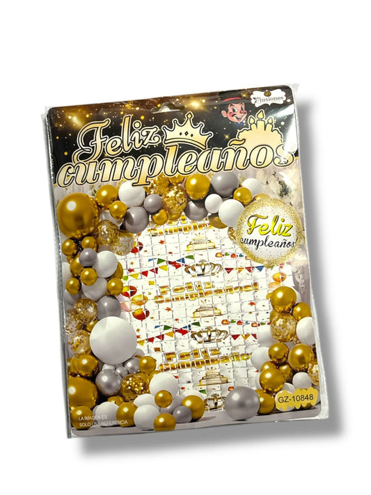 DECORACION FELIZ CUMPLEAÑOS GZ-10848