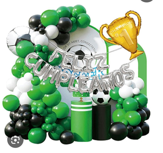 DECORACION FELIZ CUMPLEAÑOS FUTBOOL GZ-10838