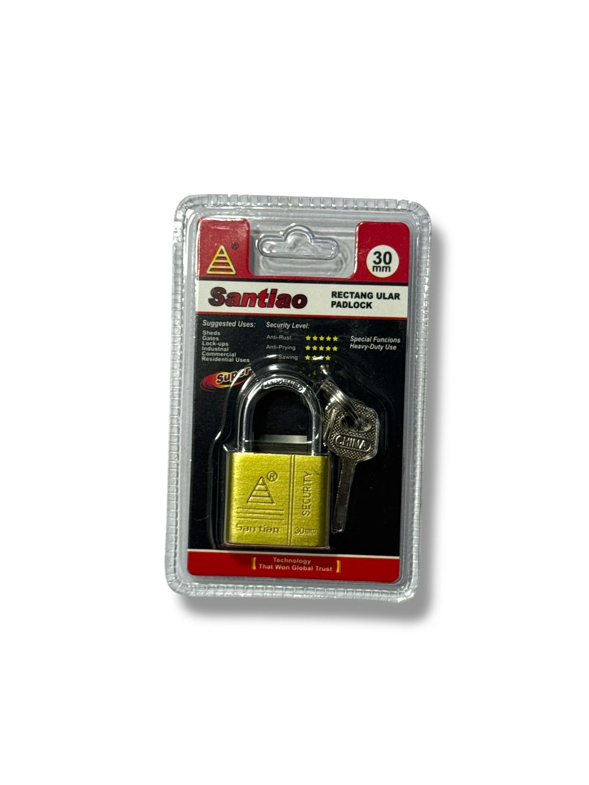 CANDADOS DE DISTINTAS MEDIDAS SANTIAO