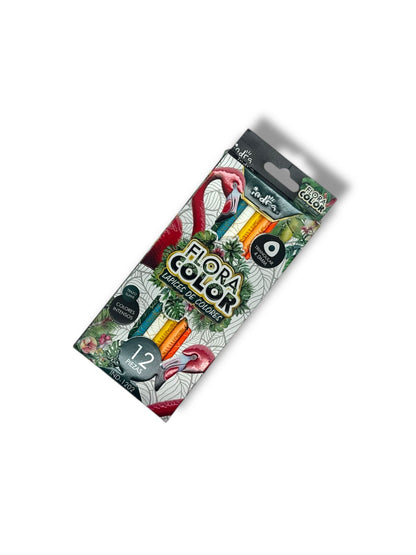 LAPICES DE COLORES FLORA