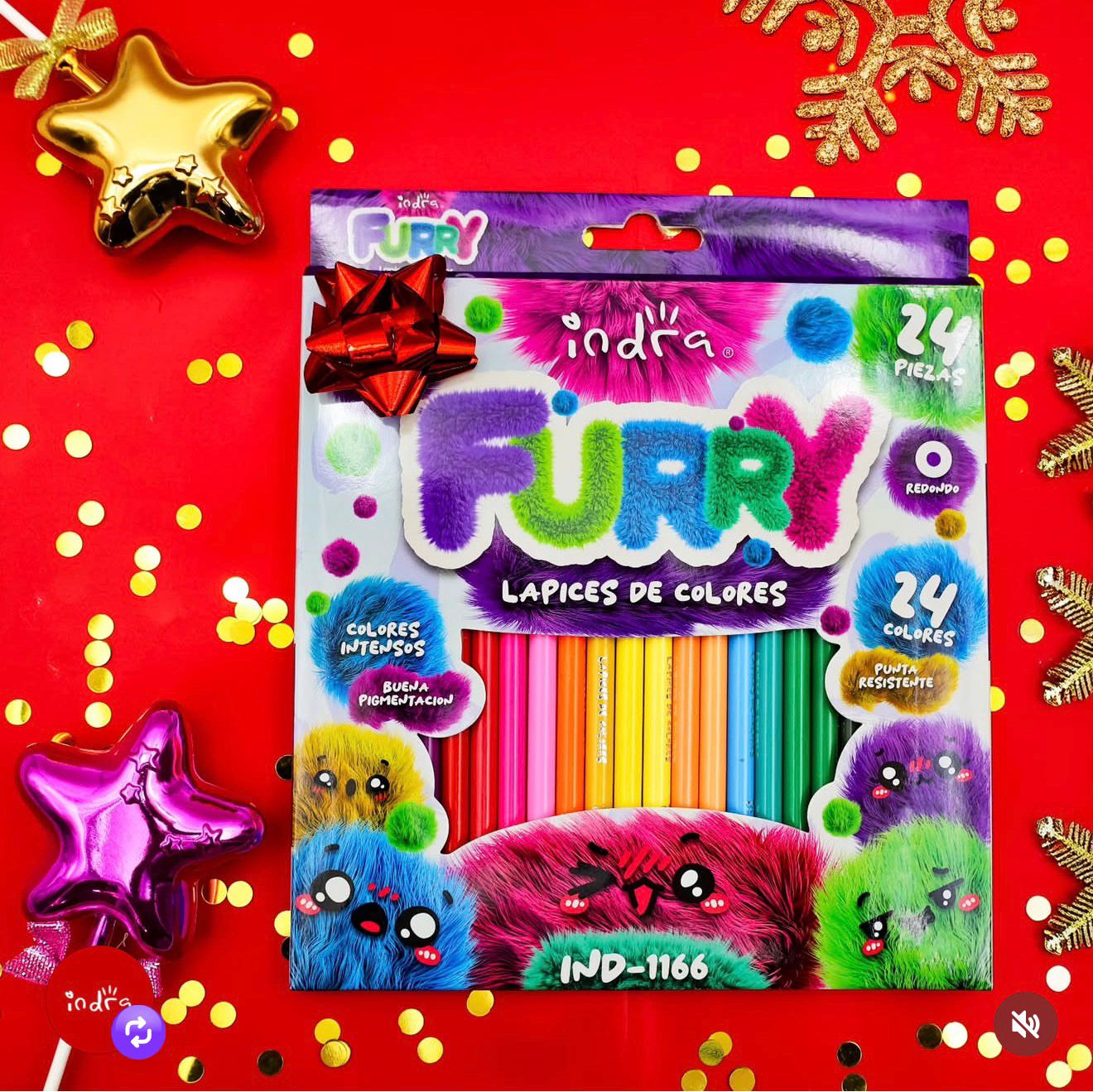 LAPICES DE COLORES FURRY 3.0MM