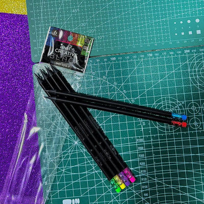 LAPIZ NEGRO TRIANGULAR 6 PZAS IND-1015-F