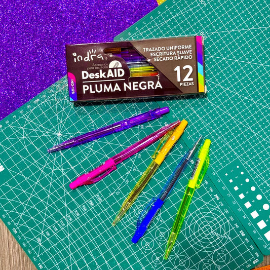 BOLIGRAFO DESKAID NEGRA