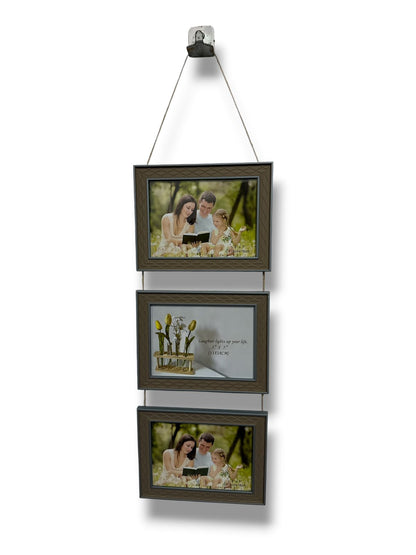 PORTARETRATO TRIPLE COLGANTE