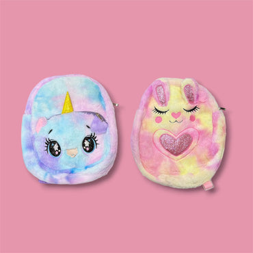 MOCHILA PELUCHE V/MODELOS JU-C0910 JU-C0911