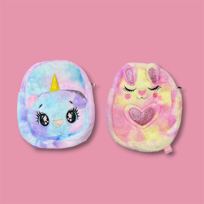MOCHILA PELUCHE V/MODELOS JU-C0910 JU-C0911