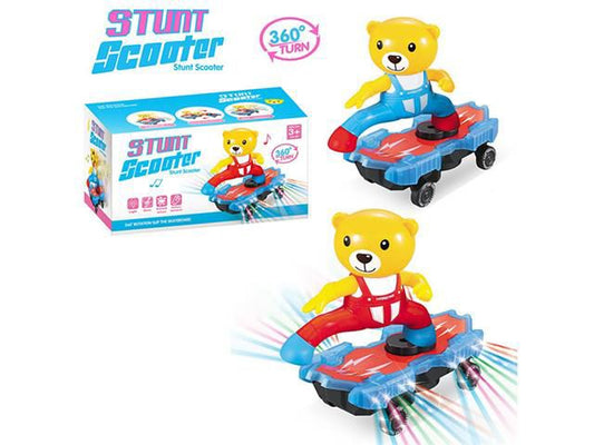OSO EN PATINETA CON LUZ Y SONIDO A3025