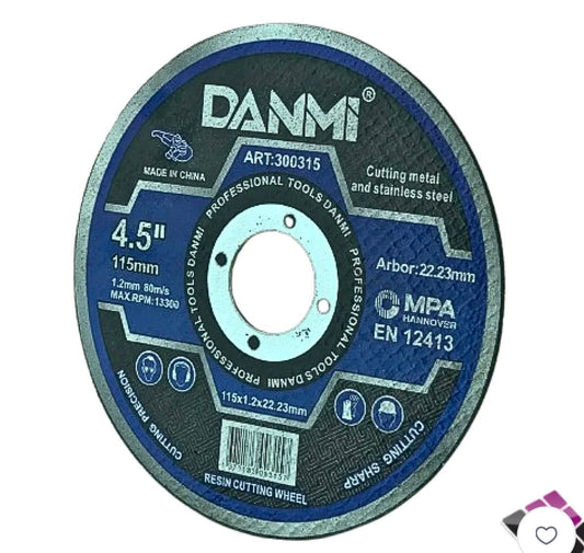 DISCO DE CORTE ABRASIVO 115MM GM574-1G-38