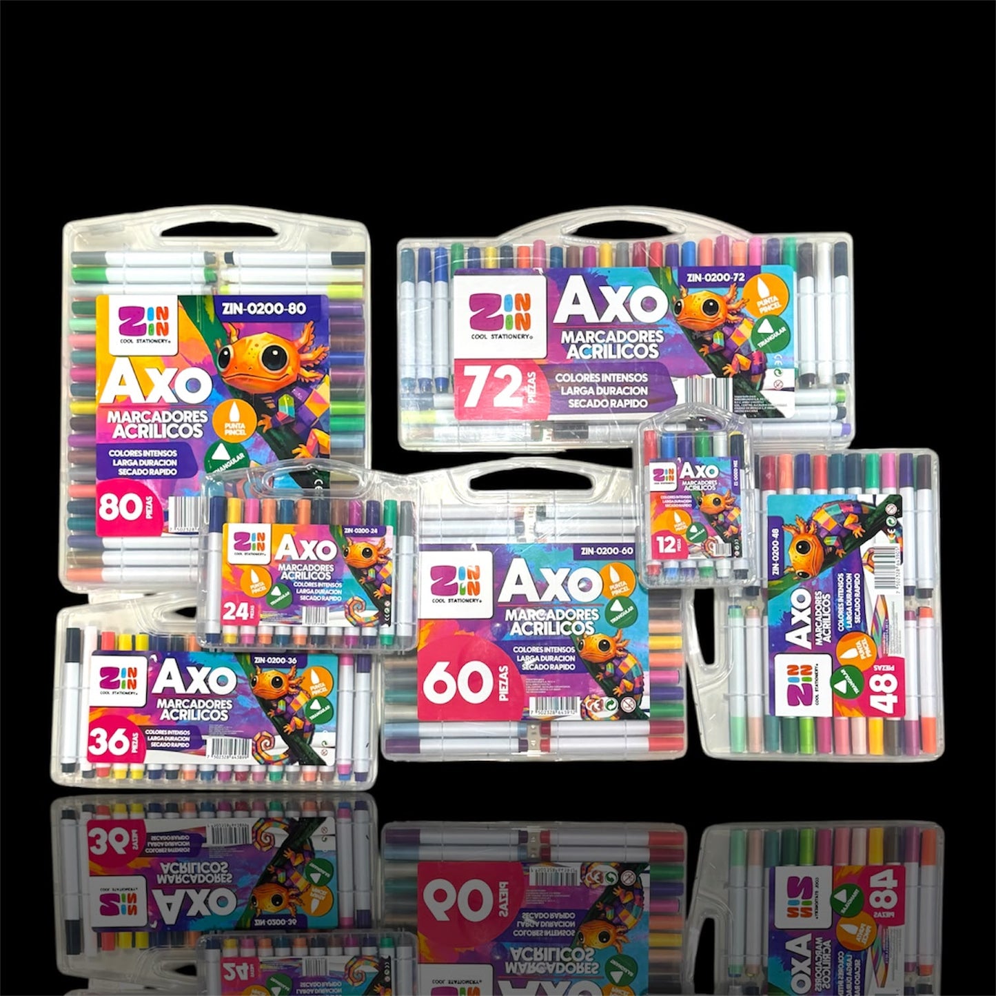 MARCADORES DE ACRÌLICO AXO ZIN ZIN