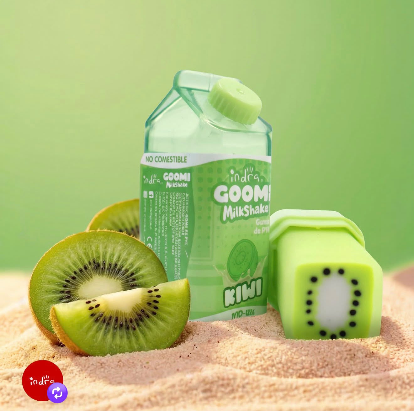 BORRADOR DE GOMA FRUTAL MILK IND-1226