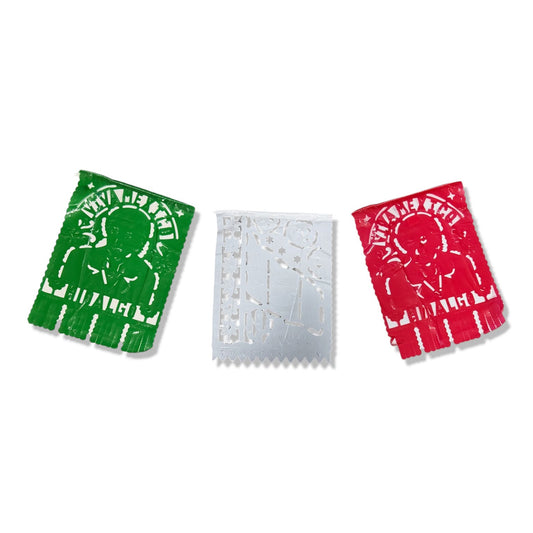 ENRAMADA PLASTICO 1/4 TRICOLOR NAYLO FIESTAS PATRIAS