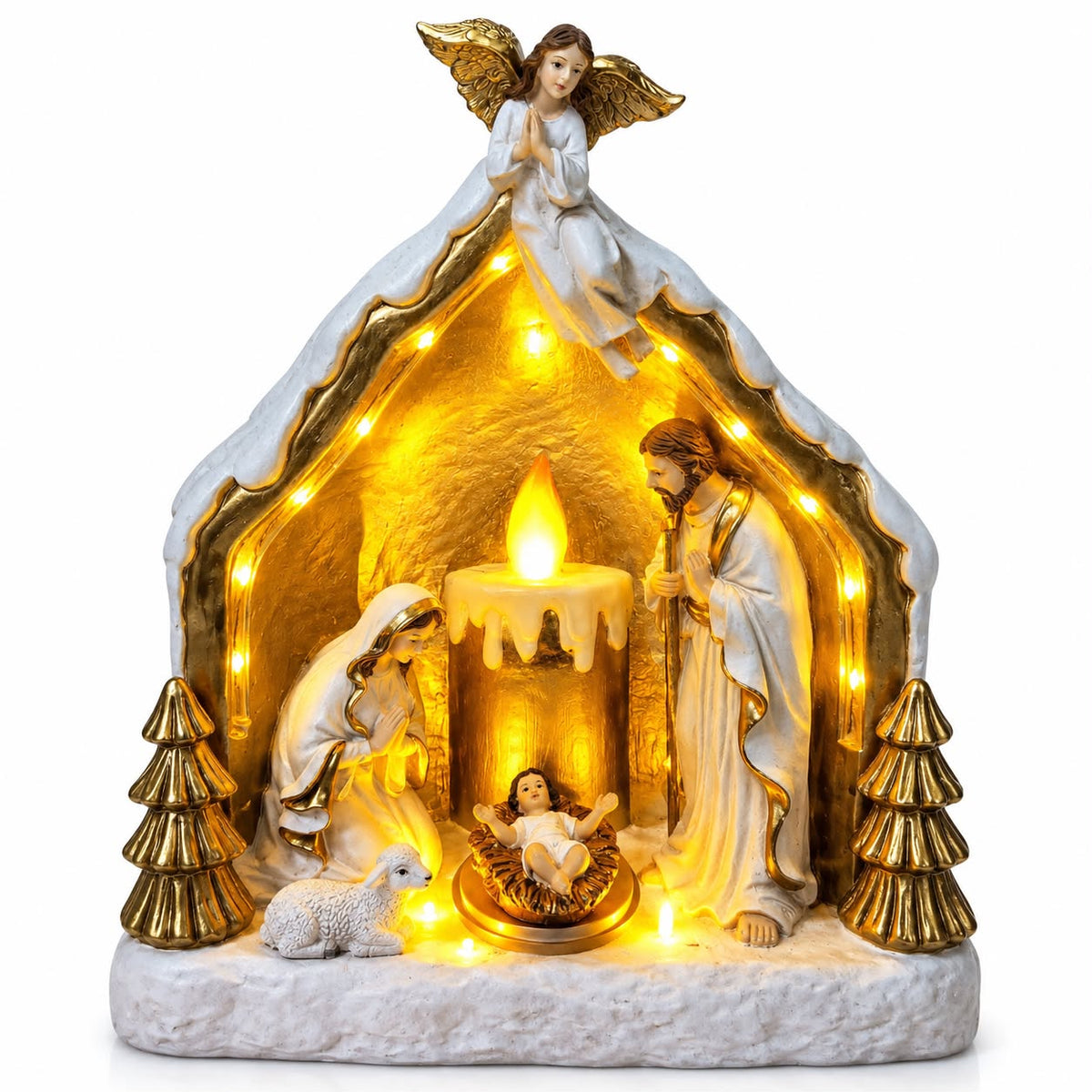 NACIMIENTO VELA C/LUZ Y SONIDO GM1222-4G-27