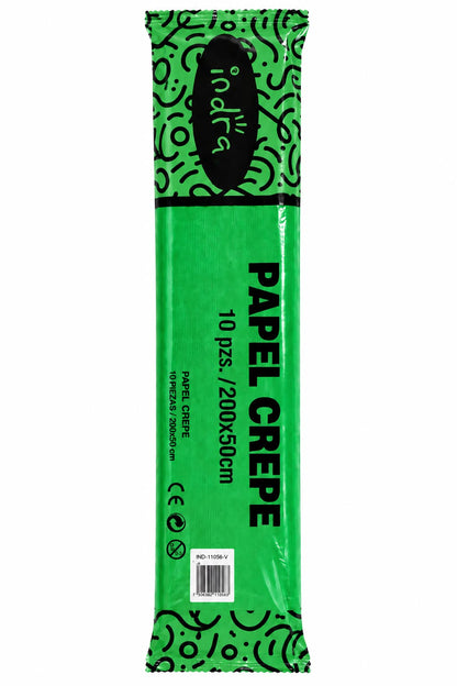PAPEL CREPE 10 PCS DE 50x200CM IND-1038