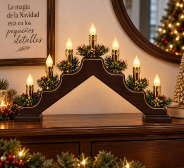 ESCALERAS VELAS C/LUZ A9143A